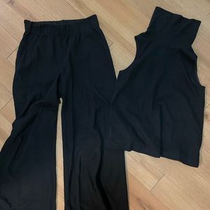 matching sweater and sweatpants